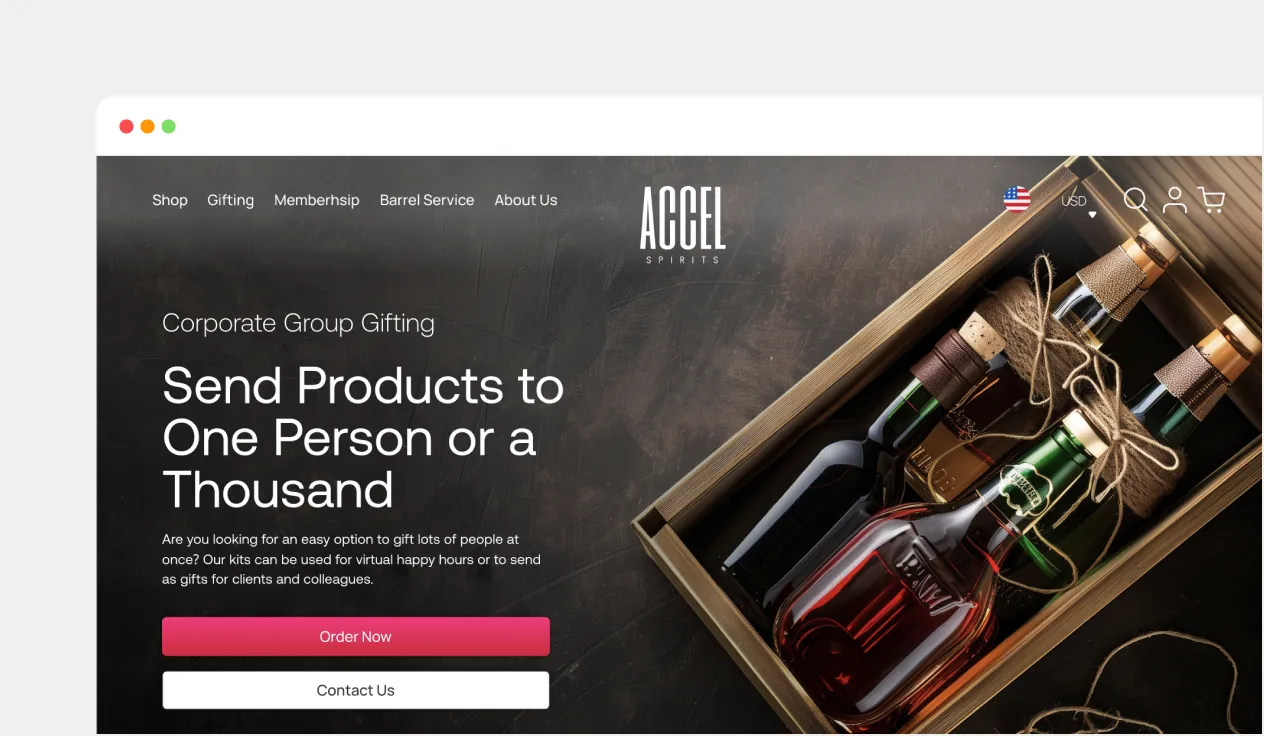 Custom Marketing Page